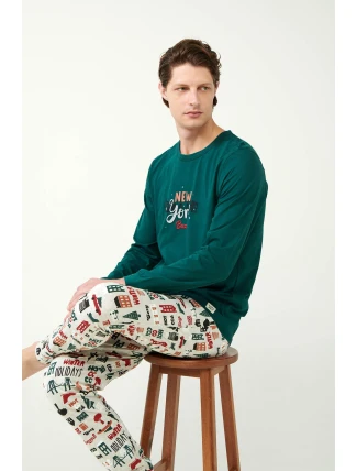 Vamp - Pyžamo so slávnostnou potlačou 21650 - Vamp