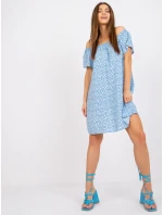 Dámske šaty-D73771M30145H-svetlo modré