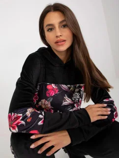 Velúrová súprava RV KMPL 8234.35X čierna - FPrice