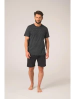 Pánske pyžamo Key MNS 936 A26 cr/r 3XL-4XL