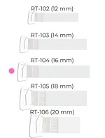 Silikónové ramienka Julimex 16mm RT 104