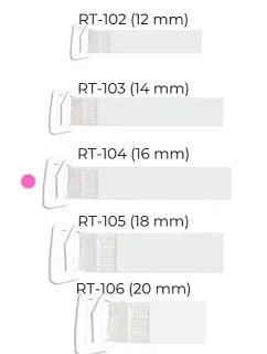 Silikónové ramienka Julimex 16mm RT 104