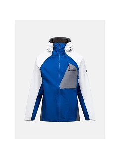 Pánska bunda PEAK PERFORMANCE M Trail Hipe 3L Shell Jacket, biela