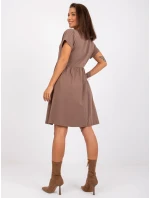 Šaty RV SK 5672.03P hnedé