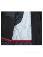 Vertex pánska zimná softshellová bunda čierna