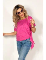 Dámska blúzka Heart pink - MM FASHION