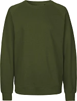 Neutral O 63001 Unisexová mikina s raglánovými rukávmi z bio bavlny 77.6301 military Neutral O 63001 Unisexová mikina s raglánovými rukávmi z bio bavlny 77.6301 military