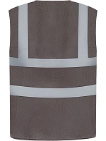 Yoko HVW 120 Hi-Vis sieťovaná bezpečnostná vesta 79.W120 šedá Yoko HVW 120 Hi-Vis sieťovaná bezpečnostná vesta 79.W120 šedá