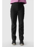 Spodnie trekkingowe Softshellowe Membrana 5000 Damskie 4F 4FWAW24TFTRF0784-20S Czarne