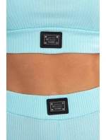 Pruhovaný top set 9353 mint - Kesi