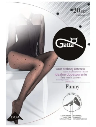 FUNNY - 05 DÁMSKE LYCRA-5 PANČUCHY