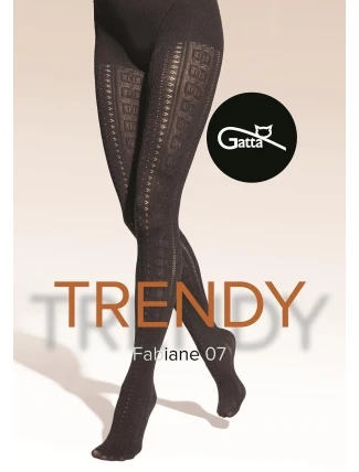 Pančuchy Gatta Trendy Fabiane wz.07 40 den 2-4