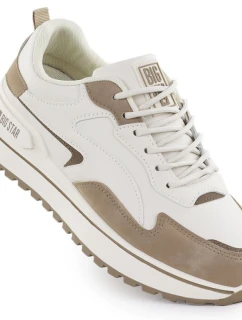 Béžová športová obuv na platforme Big Star RR274A216