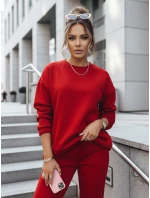 Dámska tepláková súprava ARIELLA PREMIUM červená FashionStreet AY0732