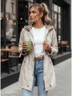 Dámska prechodná bunda parka MOZA sivá FashionStreet TY4286 Dámska prechodná bunda parka MOZA sivá FashionStreet TY4286