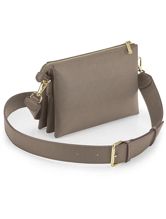 BagBase BG 759 Kabelka cez rameno „Boutique“ 52.0759 taupe