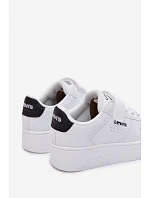 Detské tenisky na suchý zips LEVI'S NEW UNION BOLD White Detské tenisky na suchý zips LEVI'S NEW UNION BOLD White