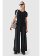 Damski T-Shirt Z Nadrukiem 4F 4FWMM00TTSHF1846-20S Czarny