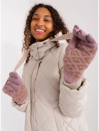 Rukavice AT RK 2310.61 tmavoružová Rukavice AT RK 2310.61 tmavoružová