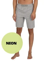 Pánske kraťasy na spanie NM2271E - ZJB Neónovo žltá - Calvin Klein