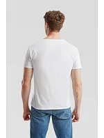Fruit of the Loom Iconic 150 V-Neck T Tričko s výstrihom do V 16.1442 melírovaná šedá