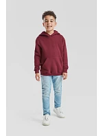 Fruit of the Loom Classic Kids Hooded Sweat Detská mikina s kapucňou 16.2043 vintage heather red Fruit of the Loom Classic Kids Hooded Sweat Detská mikina s kapucňou 16.2043 vintage heather red