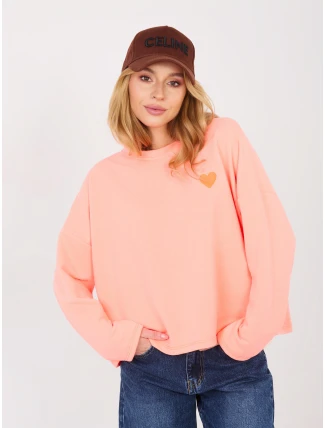 Mikina MJ BL Q2101.84 fluo orange Mikina MJ BL Q2101.84 fluo orange