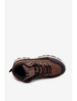 Buty Trekkingowe Męskie Big Star SS174049 Brązowe