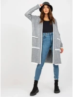 Dámsky sveter LC SW 0340 sivý