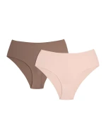 Dámske nohavičky 2 Pack Bump1 42853 K001 Brown/Beige- HENDERSON Dámske nohavičky 2 Pack Bump1 42853 K001 Brown/Beige- HENDERSON
