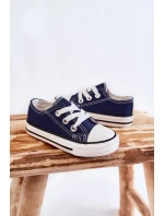 Dziecięce Trampki Klasyczne Granatowe Filemon