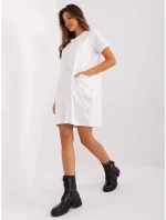 Dámske šaty RV SK 8723.89P Ecru - FPrice