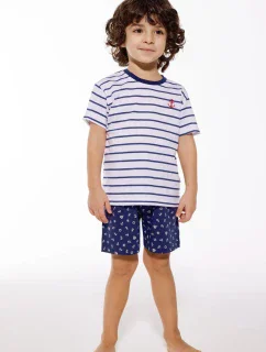 PYŽAMO CHLAPČENSKÉ MLADÉ KR 802/111 NAVY