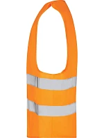 Daiber JN 815 Bezpečnostná vesta pre dospelých 02.0815 fluorescenčná oranžová