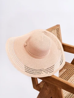 Gładki Regulowany Damski Kapelusz Różowy