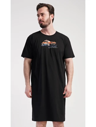 Pánska nočná košeľa s krátkym rukávom Legenda