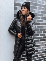 SIMBI dámska bunda čierna FashionStreet TY4085 SIMBI dámska bunda čierna FashionStreet TY4085