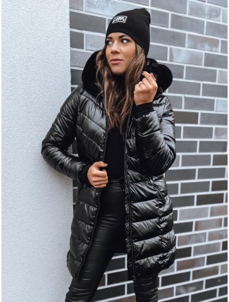 SIMBI dámska bunda čierna FashionStreet TY4085 SIMBI dámska bunda čierna FashionStreet TY4085