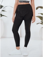 Dámske športové legíny GIRLJUMP black FashionStreet UY2722 Dámske športové legíny GIRLJUMP black FashionStreet UY2722