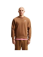 Pánska mikina Nike Club FT svetlohnedá FN3888 270 2XL