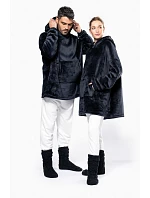 Kariban K 410 Loungewear Mikina s kapucňou zo sherpafleece 20.K410 night navy