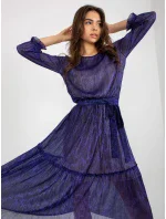 LK SK 507532 šaty.17P tmavo modrá