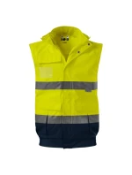 Rimeck HV Guard 4 in 1 M pánska bunda MLI-5V297 fluorescenčná žltá