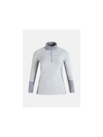 Peak Performance W Magic Half Zip Thermal T-Shirt Grey