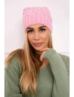 Fleecová čiapka Iwona K221 pink Fleecová čiapka Iwona K221 pink
