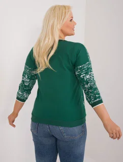 Blúzka RV BZ 9442.27 tmavozelená