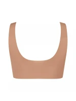 Dámsky top ZERO Feel 2.0 - BROWN - svetlohnedý 00CM - SLOGGI