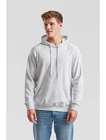 Fruit of the Loom Lightweight Hooded Sweat Pánska mikina s kapucňou a raglánovými rukávmi 16.2140 heather grey Fruit of the Loom Lightweight Hooded Sweat Pánska mikina s kapucňou a raglánovými rukávmi 16.2140 heather grey