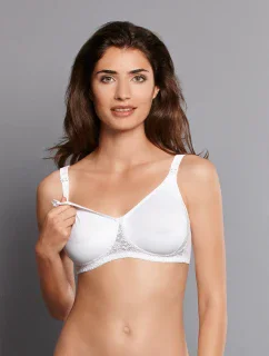 Základná dojčiaca podprsenka 5062 biela - Anita Maternity