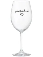 PŘEMLUVIL MĚ - čirá sklenice na víno 350 ml